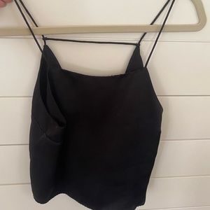 Silk-like Forever 21 Black Tank!!!